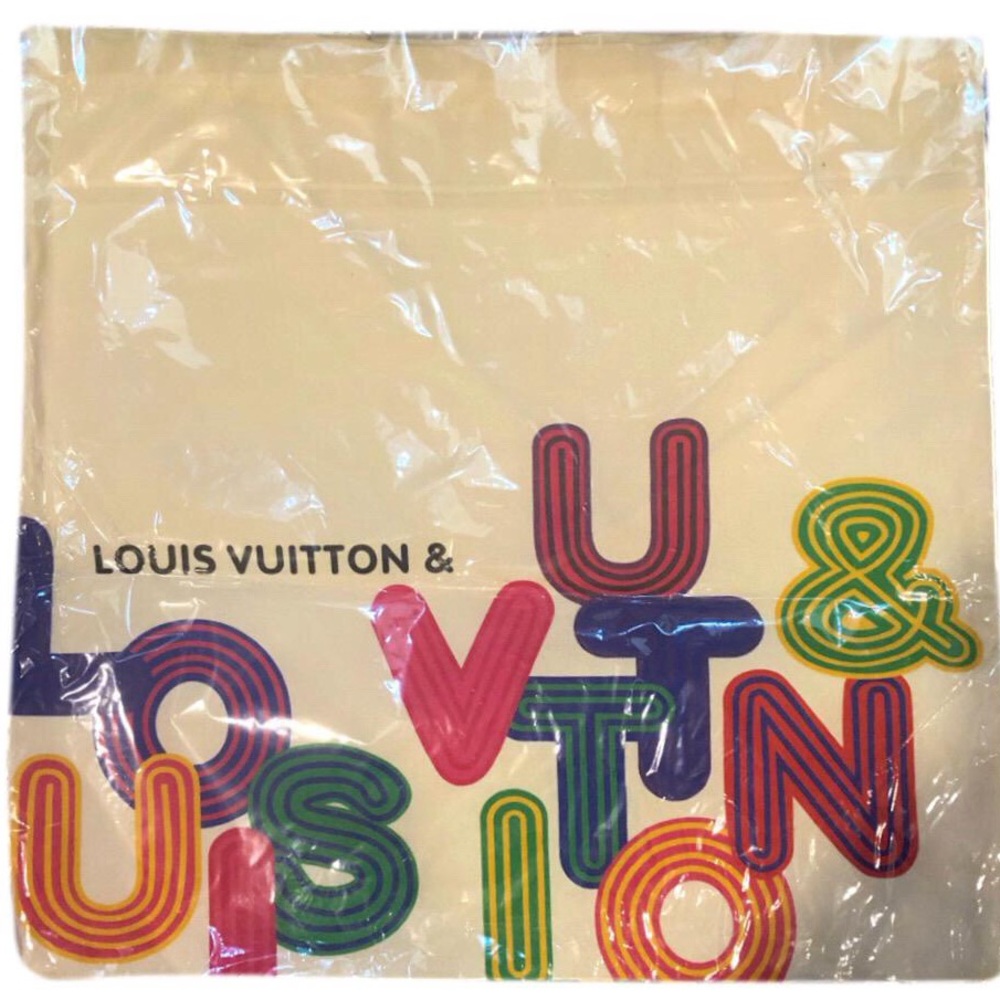 LOUIS VUITTON LV Limited Edition Canvas 2 Sided Tote Shenzhen Exhibit 2021-2022